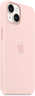 Anteprima di Custodia Apple iPhone 14 silicone rosa