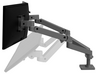 Miniatuurafbeelding van Ergotron LX Pro Dual MonitorArm Grey