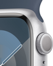 Widok produktu Apple Watch S9 GPS 45mm Alu, sreb. w pomniejszeniu