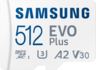 Vista previa de MicroSDXC Samsung EVO Plus 512 GB