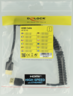 Anteprima di Cavo a spirale HDMI Delock 0,4 m