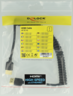 Thumbnail image of Delock HDMI Cable Coiled 0.4m