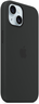 Apple iPhone 15 Silikon Case schwarz Vorschau