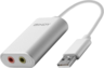 Vista previa de Adaptador USB tipo A m - 2x jack h 3,5mm