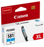 Vista previa de Tinta CLI-581XL C Canon, cian