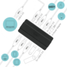 Miniatuurafbeelding van i-tec Charging USB Hub 3.0 7-port