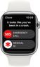 Apple Watch S8 GPS+LTE 45mm Stahl silber Vorschau
