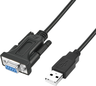 DB9 (RS232) - USB-A f/m adapter 1,8m előnézet