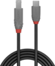 Miniatuurafbeelding van LINDY USB-C - B Cable 1m