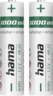 Aperçu de Batterie NiMH Hama AAA 1 000 mAh, x2