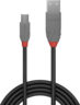 Thumbnail image of LINDY USB-A to Mini-B Cable 3m