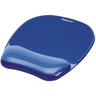 Miniatuurafbeelding van Fellowes Mouse Pad w/ Gel Wrist Rest Blu