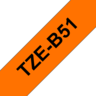 Anteprima di Nastro di scrittura TZe-B51 24mmx5m