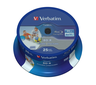 Thumbnail image of Verbatim Blu-ray BD-R 25GB 6x SP 25-pack
