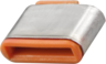 Aperçu de Bloqueur de port USB C, orange, x 10