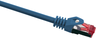 Miniatuurafbeelding van Patch Cable Cat6 S/FTP RJ45 1.0m Blue