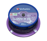 Thumbnail image of Verbatim DVD+R DL 8.5GB 8x SP 25-pack