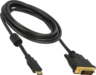 Thumbnail image of Delock Mini HDMI - DVI-D Cable 3m