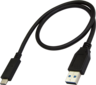Miniatuurafbeelding van Cable USB 3.1 A/m-C/m 0.5 m Black