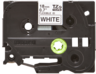 Brother TZe-FX241 18mmx8m szalag fehér előnézet