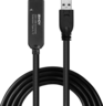 Imagem em miniatura de Prolongamento activo LINDY USB C-A 10m