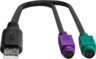 Imagem em miniatura de Adaptador 2xPS/2 f. - USB A m.