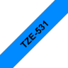 Anteprima di Nastro di scrittura TZe-531 12mmx8m blu