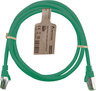 Aperçu de Câble patch GRS RJ45 S/FTP Cat6a 1m vert