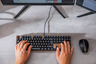 Miniatuurafbeelding van CHERRY KC 200 MX2A SILENT RED Keyboard