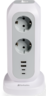 Thumbnail image of Power Tower 11x AC + 4x USB 2m