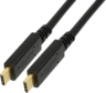 Miniatuurafbeelding van Cable USB 3.1 C/m-C/m 2m Black