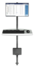 Miniatuurafbeelding van Dataflex Viewmate Workstation Wall