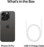 Aperçu de Apple iPhone 15 Pro 256 Go, noir