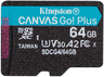 Thumbnail image of Kingston Canvas Go! Plus microSDXC 64 GB
