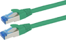 Aperçu de Câble patch RJ45 S/FTP Cat6a, 20 m, vert
