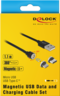 Delock USB Typ A - Micro-B/C Kabel 1,1 m Vorschau