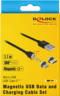 Thumbnail image of Delock USB-A - Micro-B/C Cable 1.1m