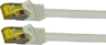 Patchkabel RJ45 S/FTP Cat6a 10 m grau Vorschau