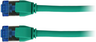 Anteprima di Cavo patch S/FTP RJ-45 Cat6a 0,25 m verd