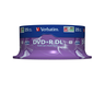 Thumbnail image of Verbatim DVD+R DL 8.5GB 8x SP 25-pack