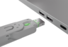 Aperçu de Clé pour verrou port USB-A, vert