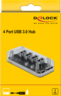 Thumbnail image of Delock USB Hub 3.0 4-port Transparent