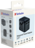 Vista previa de Adaptador viaje Verbatim World + 2x USB