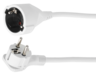 Netzkabel FlachStromSt - StromBu 5m weiß Vorschau