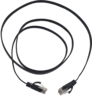 Patchkabel Flach RJ45 U/UTP Cat6a 5 m Vorschau
