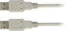 Miniatuurafbeelding van USB kabel 2.0, st(A)-st(A), 3 m, grijs