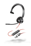Thumbnail image of Poly Blackwire 3310 M USB-C/A Headset