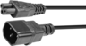 Thumbnail image of Power Cable IEC C14 - IEC C5 2m Black