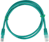 Vista previa de Cable patch RJ45 U/UTP Cat5e 1,5m verde