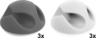 Aperçu de Gestion câble gris/blanc, x6